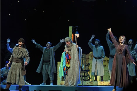 ミュージカル「ジョセフ・アンド・アメージング・テクニカラー・ドリームコート」ゲネプロより。（協力：松竹株式会社）