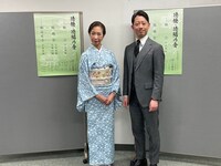 左から我妻徳穂、我妻徳陽。