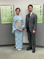 左から我妻徳穂、我妻徳陽。