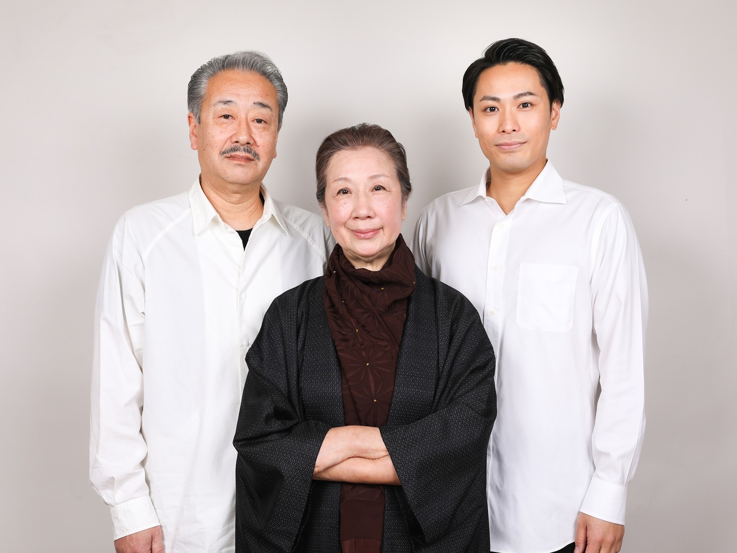 文学座「田園1968」出演者（撮影：宮川舞子）