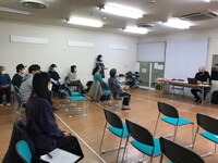 渡辺源四郎商店第36回公演「親の顔が見たい」稽古の様子。