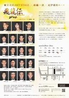 ★☆北区AKT STAGE×錦織一清×紀伊國屋ホール「飛龍伝2022～愛と青春の国会前～」チラシ裏