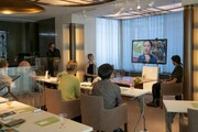 第16回日本ダンスフォーラム賞授賞式の様子。