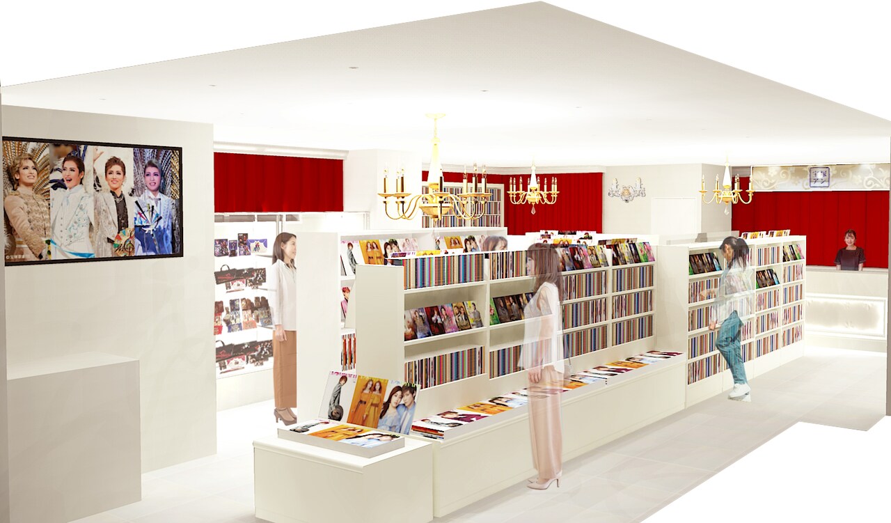 宝塚歌劇・ミュージカル専門店の宝塚アン日比谷店、4月27日にオープン