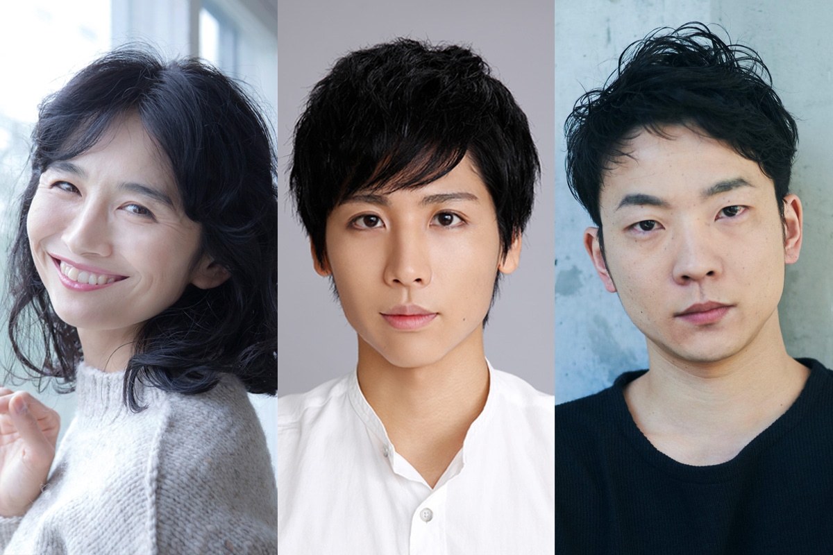 左から小島聖、池岡亮介、小久保寿人。