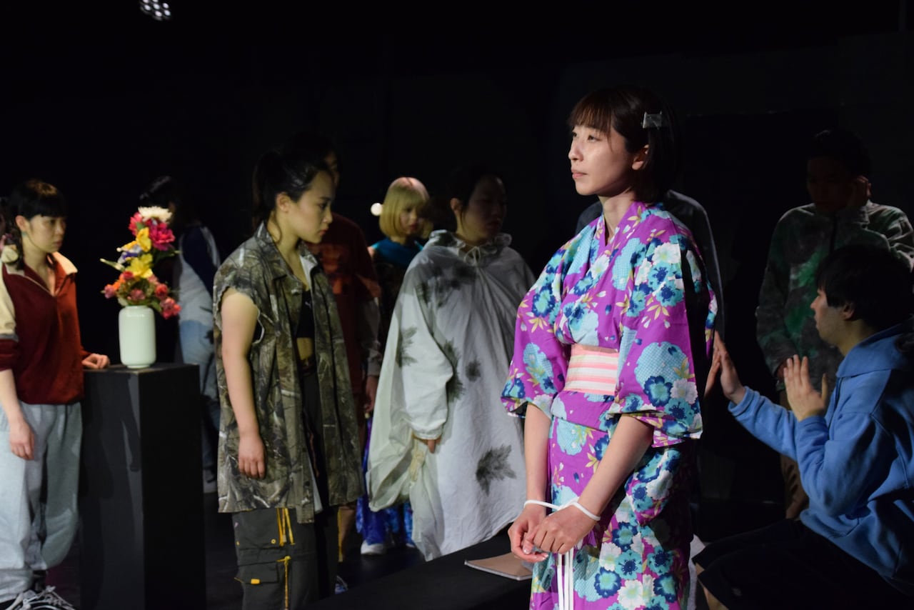 中野坂上デーモンズ「安心して狂いなさい」上演中、松森モヘー「来て来て来て来て!!!!」