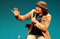 「世田谷パブリックシアター新芸術監督就任イベント―公共劇場における芸術監督の役割を考える―」より。（撮影：田中亜紀）