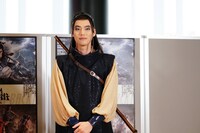 2022年劇団☆新感線42周年興行・春公演 いのうえ歌舞伎「神州無頼街」東京公演開幕前取材会より、福士蒼汰。（撮影：田中亜紀）