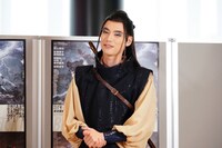 2022年劇団☆新感線42周年興行・春公演 いのうえ歌舞伎「神州無頼街」東京公演開幕前取材会より、福士蒼汰。（撮影：田中亜紀）