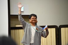 範宙遊泳のパフォーマンスより。