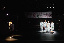 ひとごと。こどもとつくる舞台vol.2「はなれながら、そだってく。」より。（撮影：山下希実）