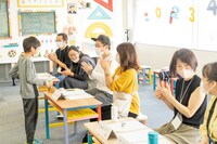 過去の「おやこ小学校」の様子。