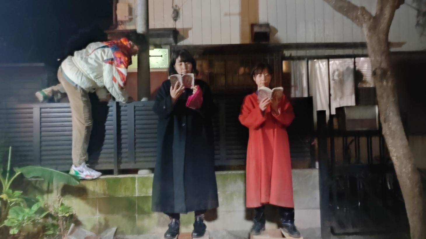 2021年に行われたリーディング公演の様子。