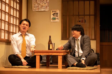 メトロンズ 第3回公演「僕の大好きな最悪な飲み会」より。