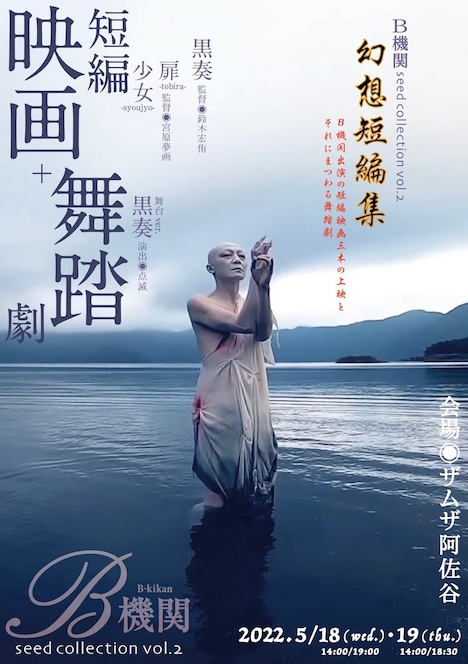 B機関Seed Collection vol.2「幻想短編集」チラシ