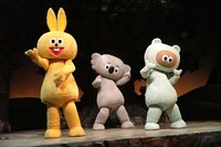 根本宗子 presents「たぬきゅんフレンズ、レッツオーディション！～3人組は波乱万丈!?～」より。