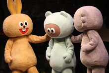 根本宗子 presents「たぬきゅんフレンズ、レッツオーディション！～3人組は波乱万丈!?～」より。