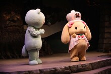 根本宗子 presents「たぬきゅんフレンズ、レッツオーディション！～3人組は波乱万丈!?～」より。