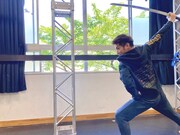 岡田以蔵役で出演した「舞台『刀剣乱舞』維伝 朧の志士たち」では、見事な殺陣を披露した。