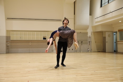 成田紗弥・山本雅也ペア（撮影：言美歩）