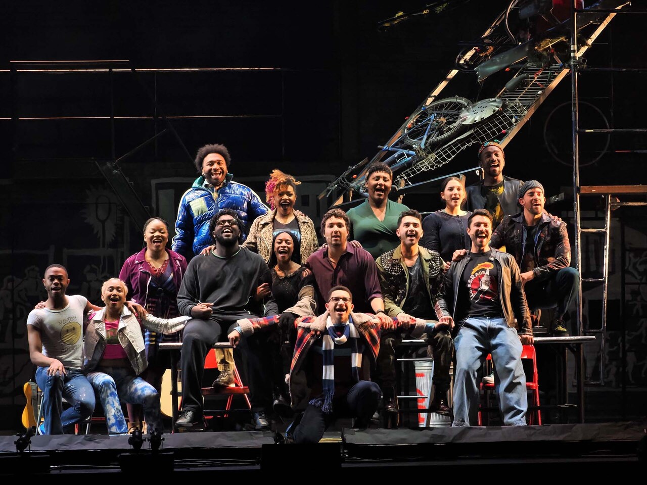 ブロードウェイミュージカル「レント」25周年記念 Farewell ツアー来日公演より。（撮影：ヒダキトモコ）