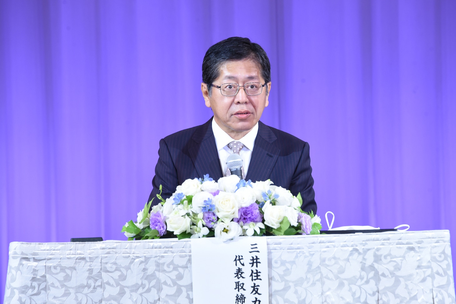 三井住友カードの大西幸彦代表取締役社長。