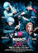 「NIGHT HEAD 2041-THE STAGE-」TEAM BLACKのビジュアル。