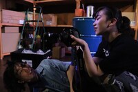 無限のネコ定理旗揚げ公演「ハコブネ」より。