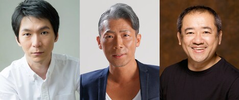 左から金井勇太、HideboH、春海四方。