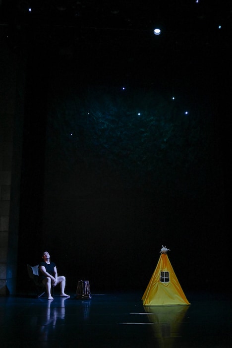 イデビアン・クルー 井手茂太新作ソロ「イデソロキャンプ」より。（撮影：金子愛帆）