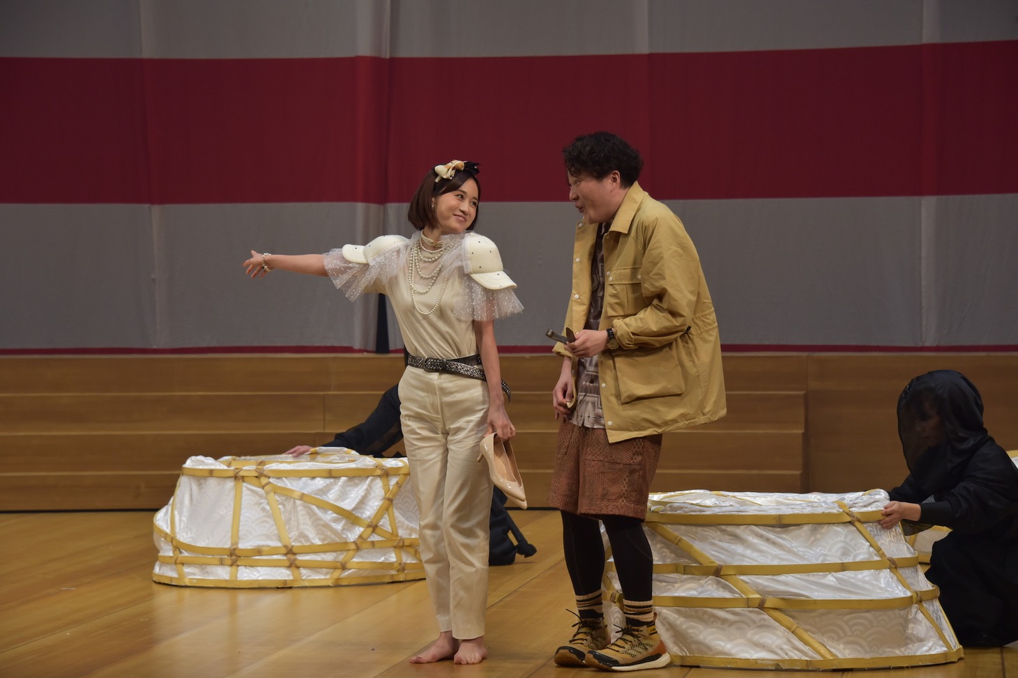 COCOON PRODUCTION 2022 NINAGAWA MEMORIAL「パンドラの鐘」プレスコールの様子。