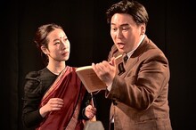 劇団印象-indian elephant- 第28回公演「ジョージ・オーウェル～沈黙の声～」より。（Photo by bozzo）