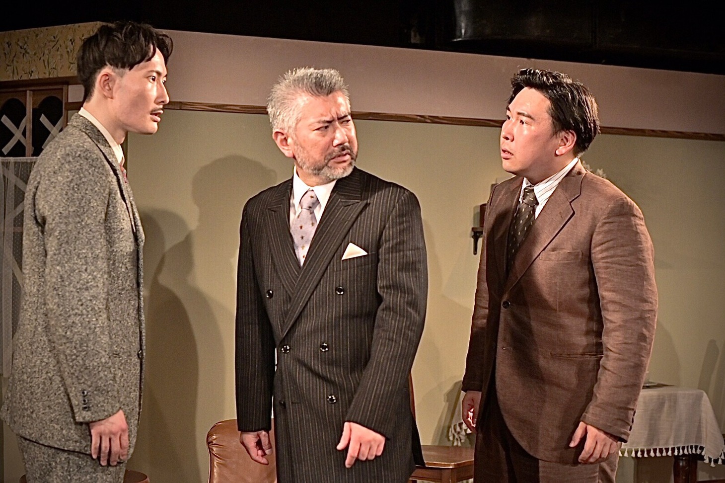 劇団印象-indian elephant- 第28回公演「ジョージ・オーウェル～沈黙の声～」より。（Photo by bozzo）