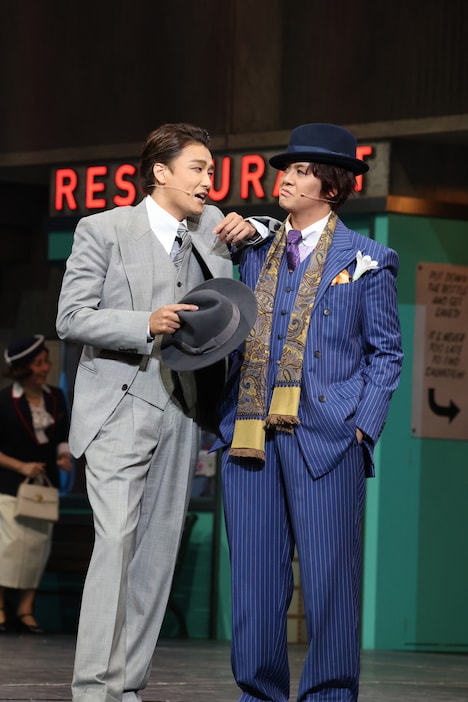 ミュージカル「ガイズ＆ドールズ」ゲネプロより。