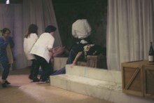 劇団papercraft 新作公演「Momotaro」より。