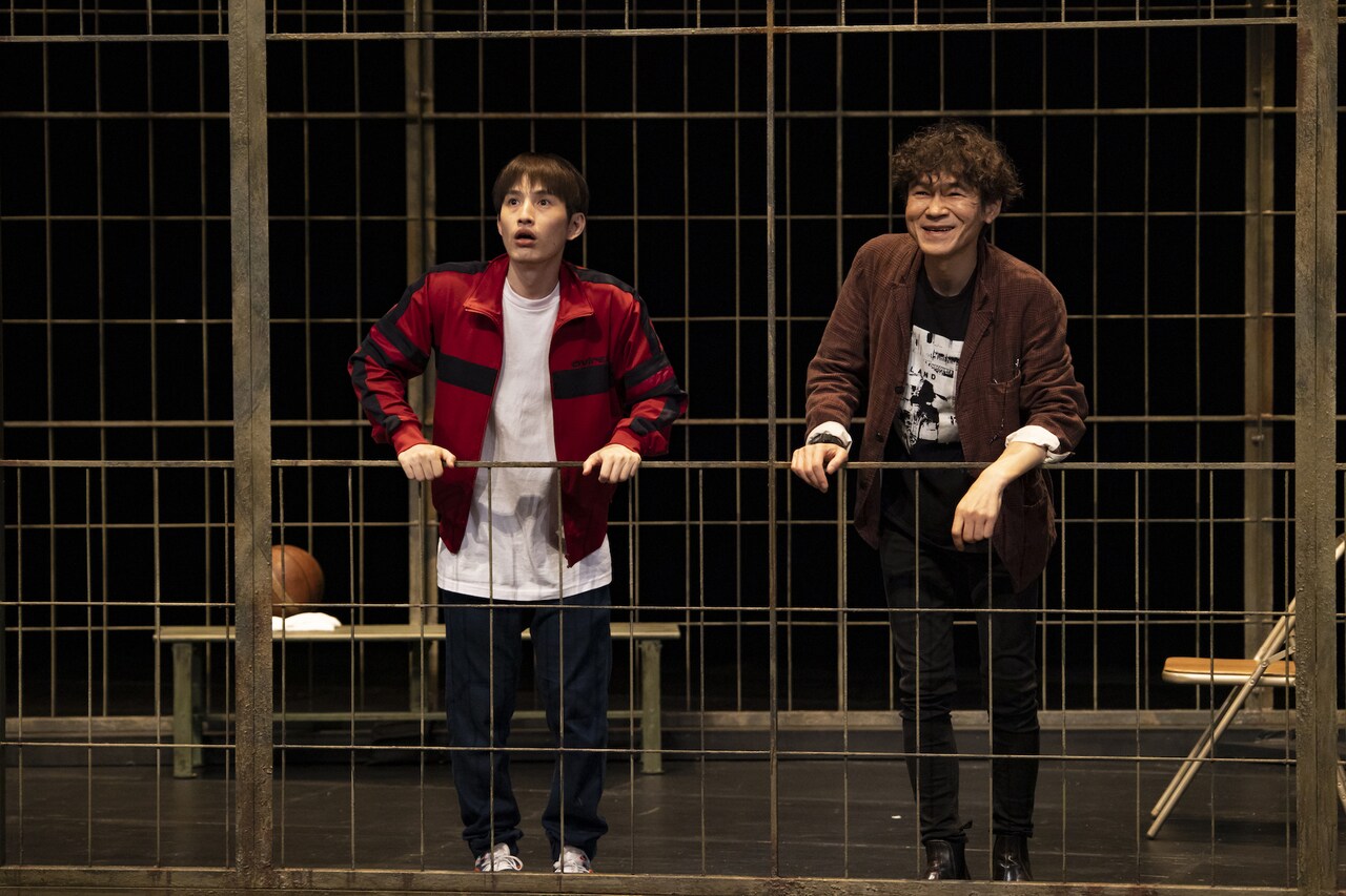 甲本雅裕＆浜中文一の二人芝居「テーバスランド」明日開幕