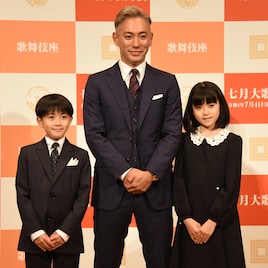 「七月大歌舞伎」市川海老蔵、ぼたん・勸玄との親子共演に「とにかくうれしい」と破顔