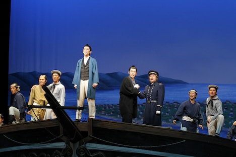 ファミリーミュージカル「ジョン万次郎の夢」より。（撮影：下坂敦俊）