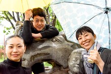 左から小野彩加、中澤陽、山口静。（撮影：ダンオゥケ・カールソン）