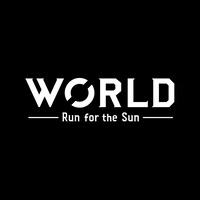 「WORLD ～Run for the Sun～」ロゴ