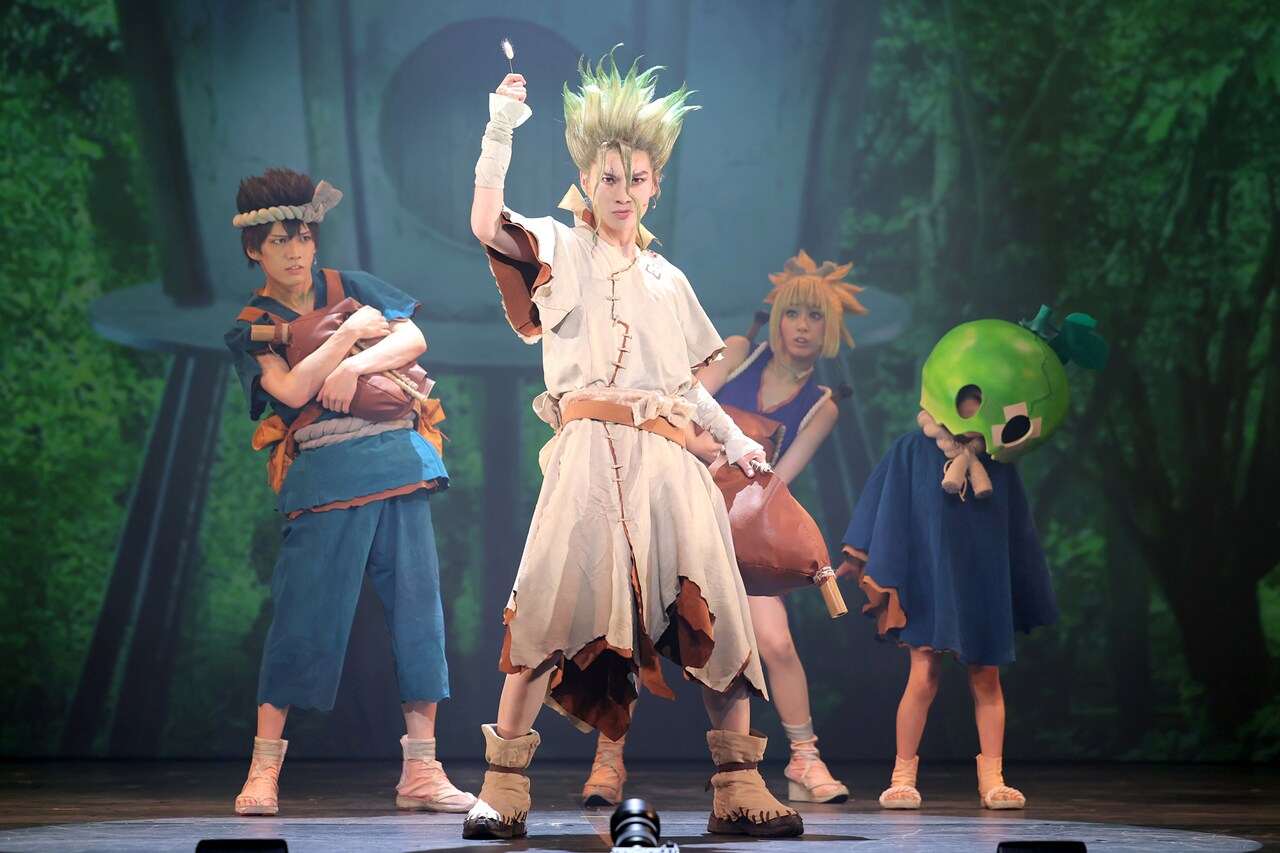 科学の力で世界を取り戻せ、木津つばさら出演「Dr.STONE」開幕