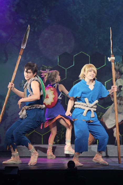 「『Dr.STONE』THE STAGE ～SCIENCE WORLD～」より。