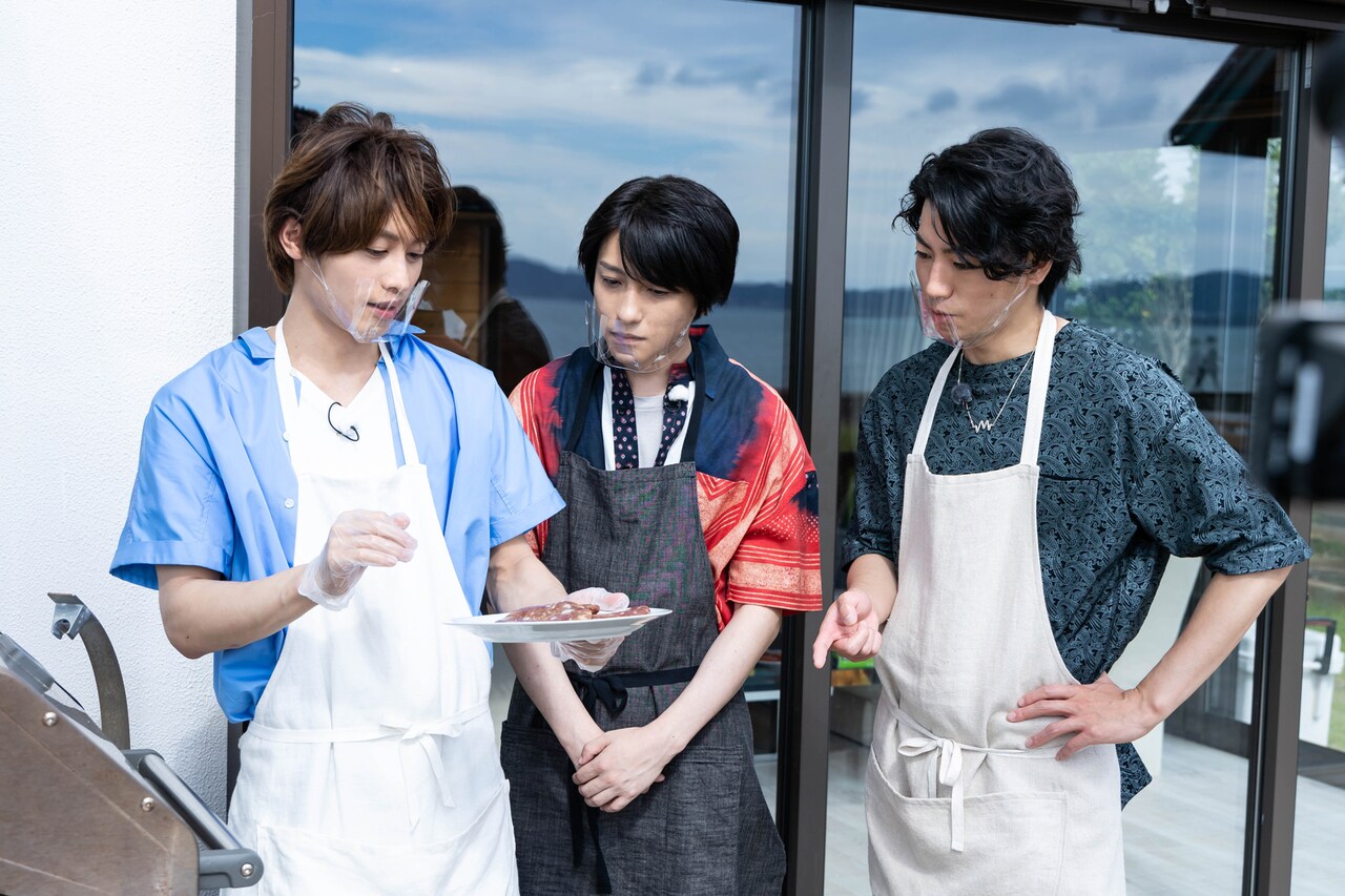 矢崎広は“釣り堀”、小林亮太は“ハンバーガー作り”を希望「2.5次元男子推しTV」