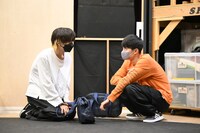 舞台「佐々木と宮野」公開稽古より。