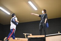 舞台「佐々木と宮野」公開稽古より。
