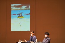 左から平原慎太郎、キハラ良尚。