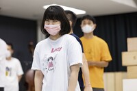 「気づかいルーシー」稽古の様子。（撮影：岡千里）