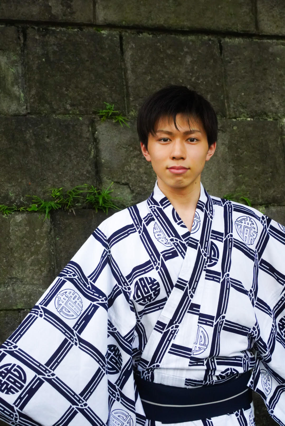 大きめの柄がポイント!