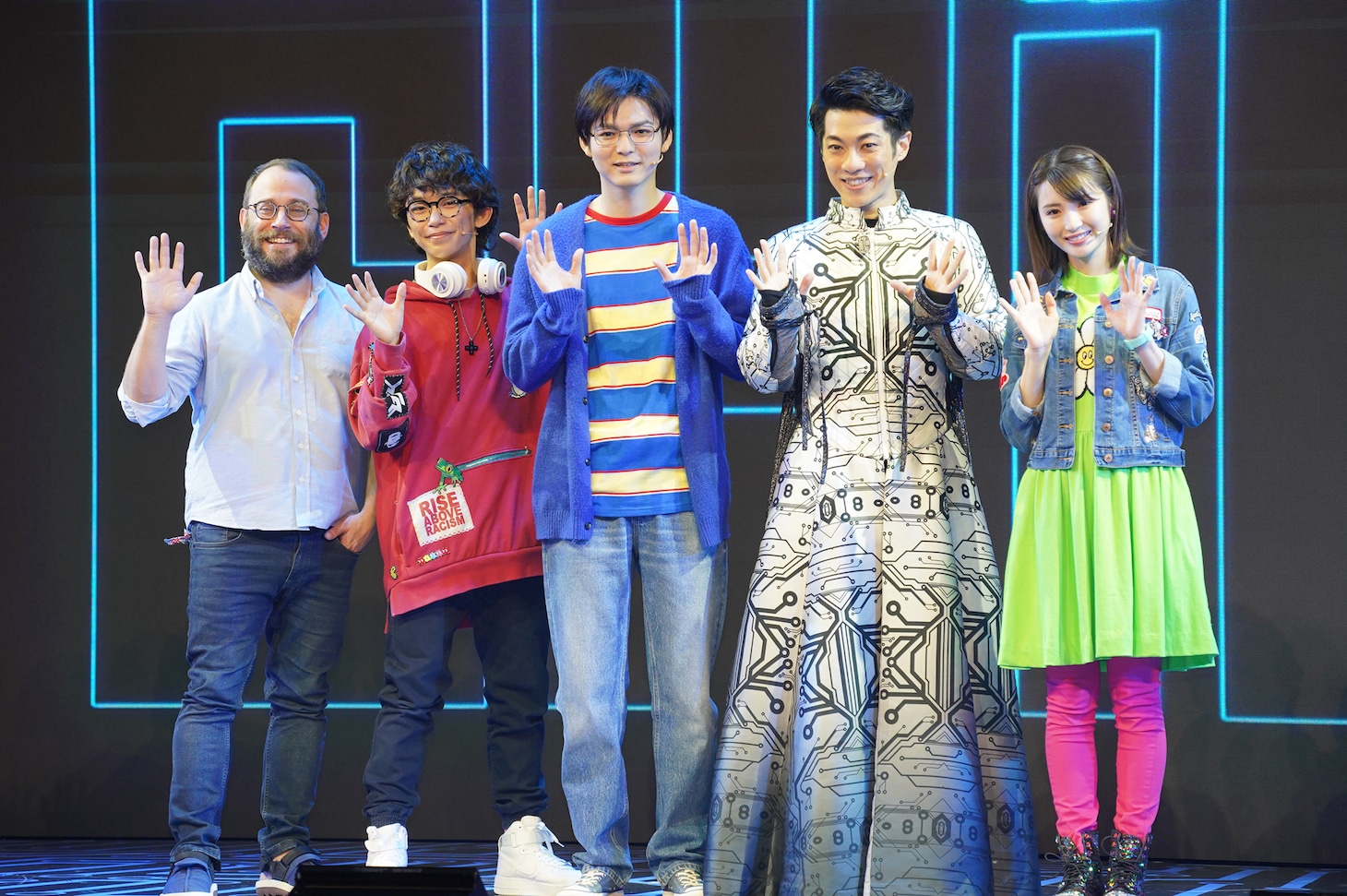 ミュージカル「BE MORE CHILL（ビー・モア・チル）」取材会より。