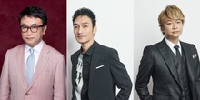 「burst！～危険なふたり～」左から三谷幸喜、草なぎ剛、香取慎吾。